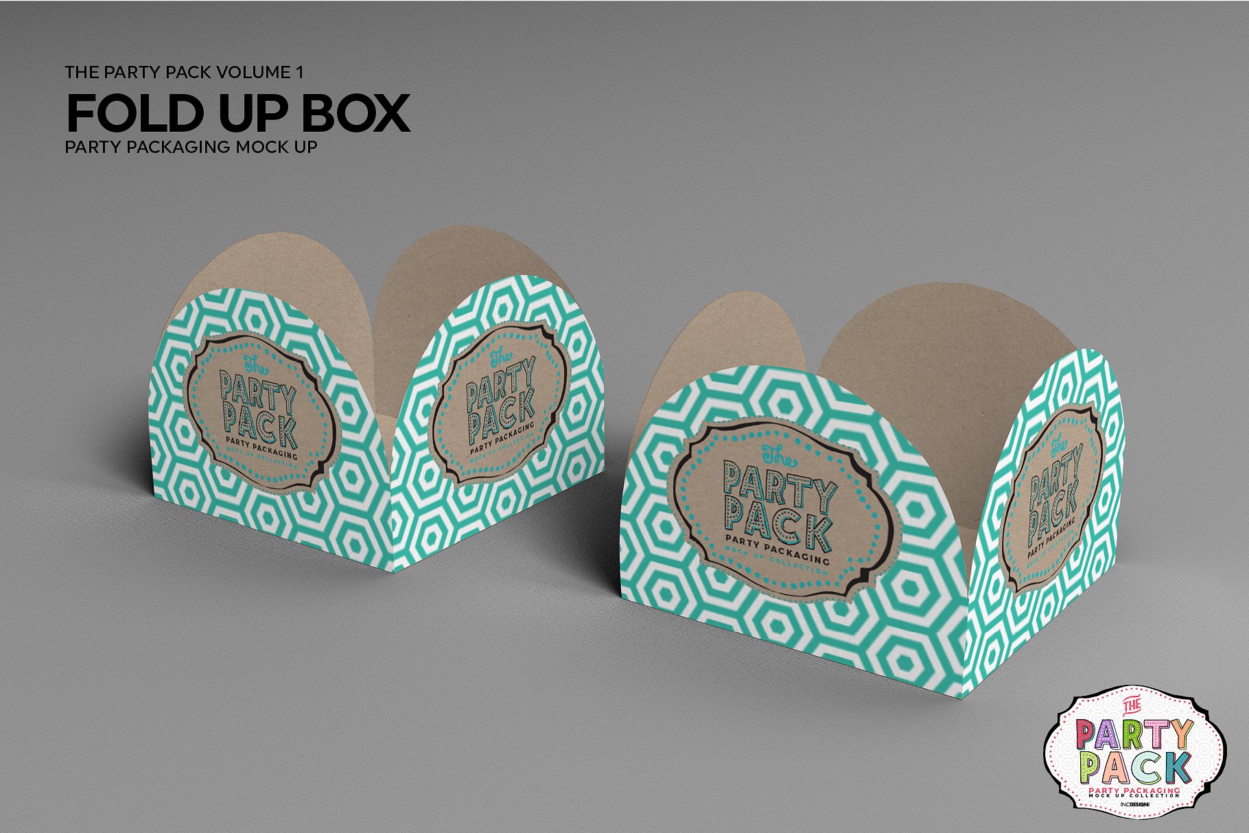 折叠盒包装展示样机 Fold Up Box Packaging Mockup [psd]插图(3)