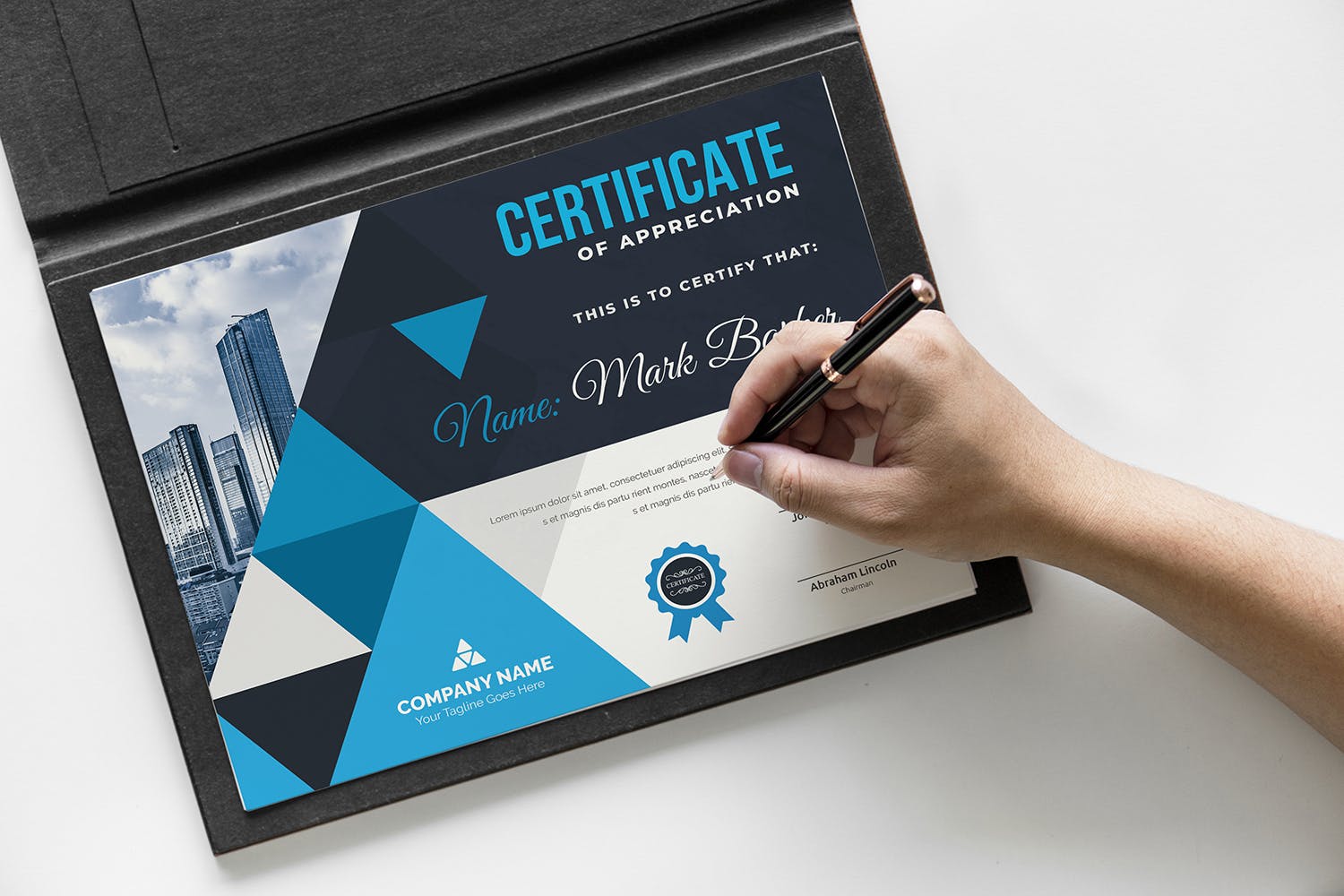 品牌销售代理/资格认证证书设计模板 Certificate插图(3)
