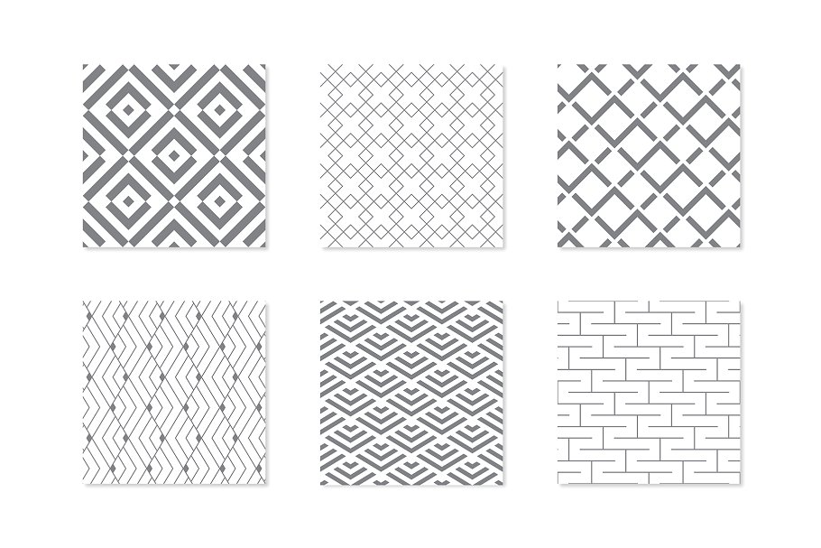 三十六种几何图形花样素材 Thirty Six Assorted Pattern插图(3)