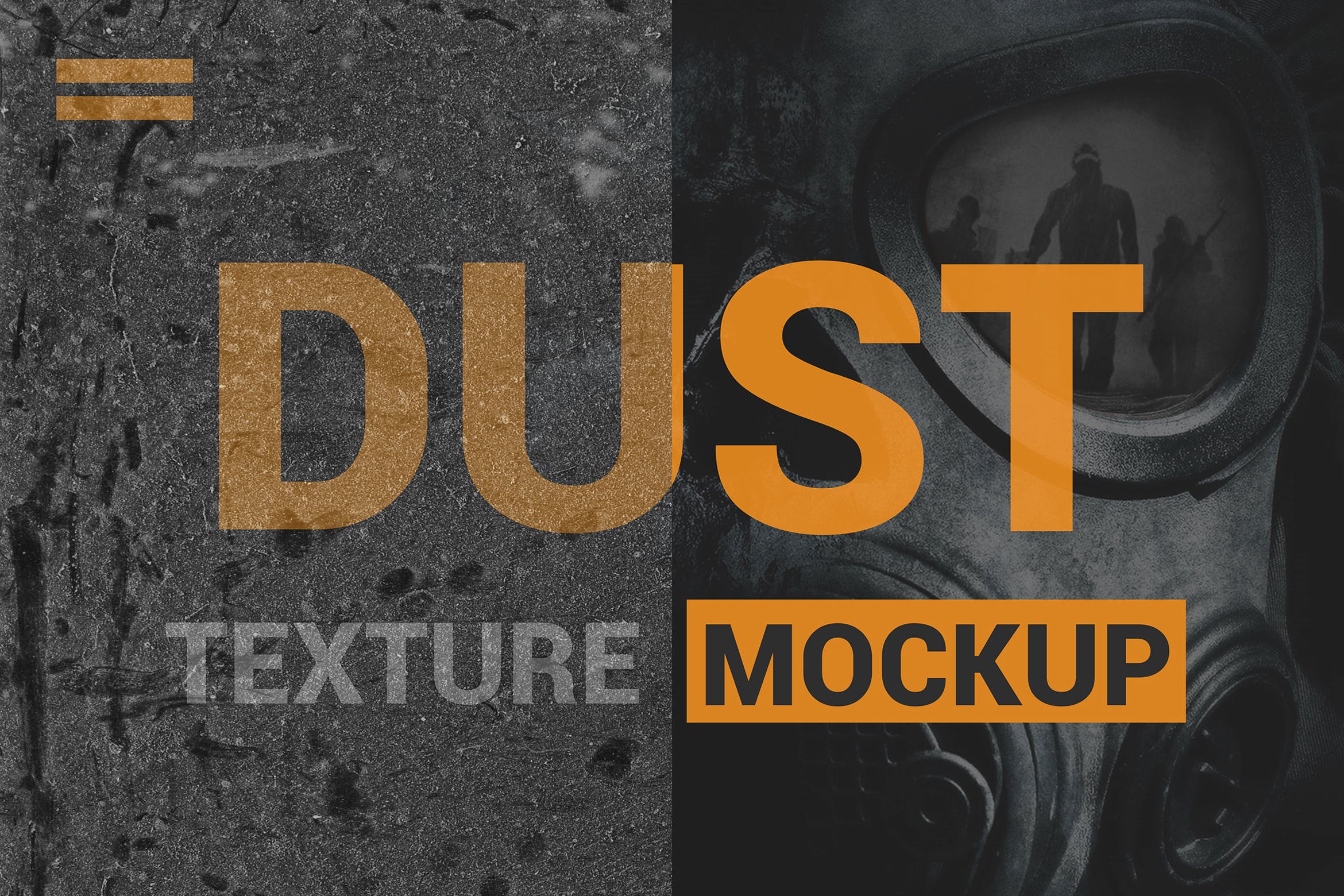 灰尘纹理效果PS图层样式 Dust Texture Mockup插图