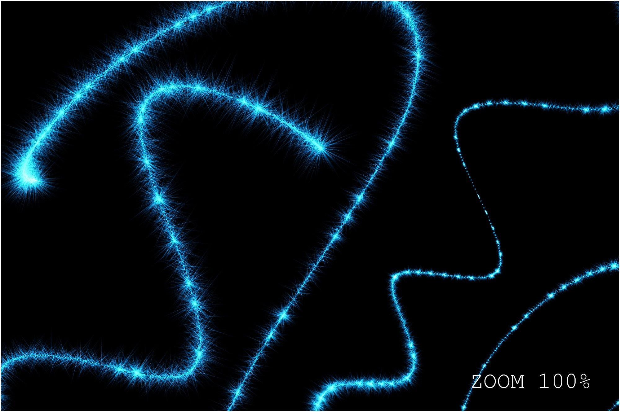240个银河光束火焰叠层背景 Galactic Lights Bundle插图(30)