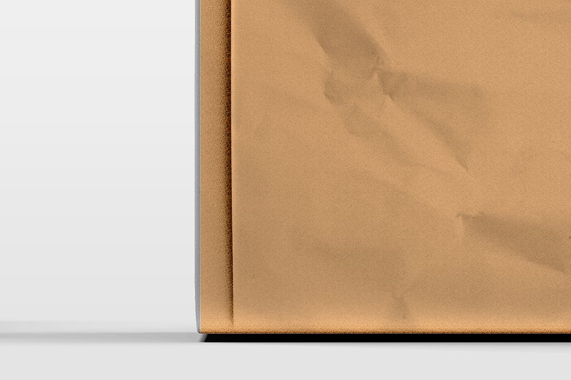 高品质的包装纸袋展示样机 Paper Bag with Window Mockup [psd]插图(6)