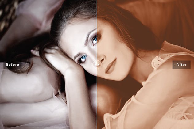 一款人物肖像照片效果处理双色调PS动作V2 Duotone Photoshop Actions Vol. 2插图(2)