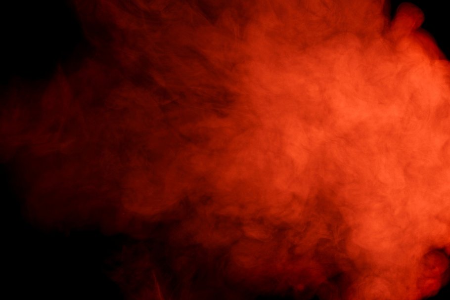 抽象红色烟雾叠层背景 Abstract red smoke hookah.插图(3)