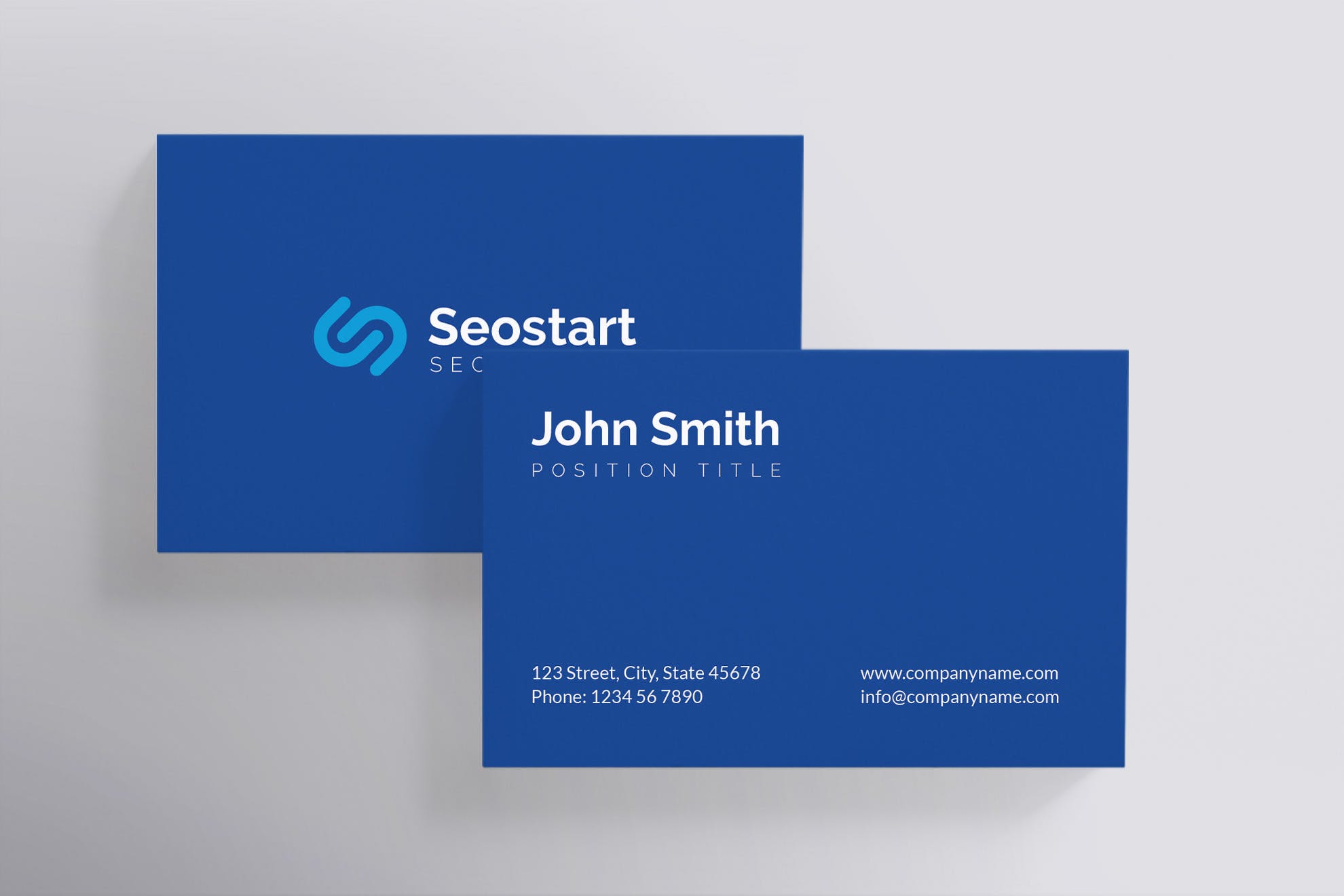 SEO/SEM推广服务企业名片设计模板 SEO Agency Business Card插图(2)