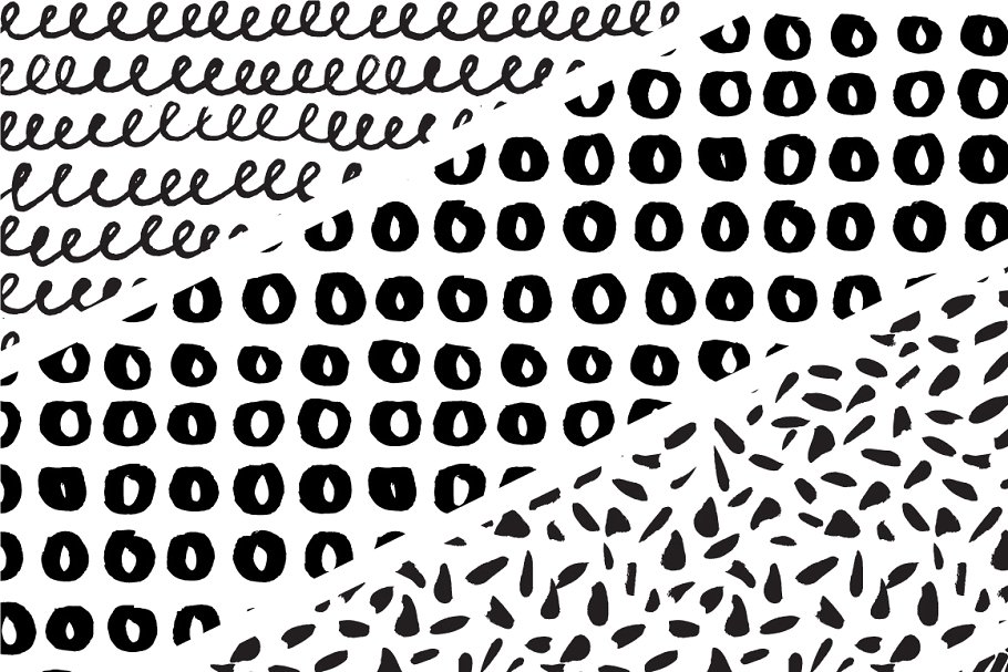 30款简约无缝图案纹理 30 Simple Seamless Patterns插图(8)