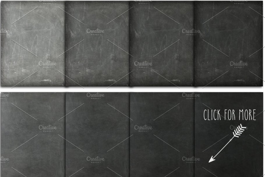 36种黑板背景纹理图案素材 36 Chalkboard Backgrounds XL Edition插图(2)
