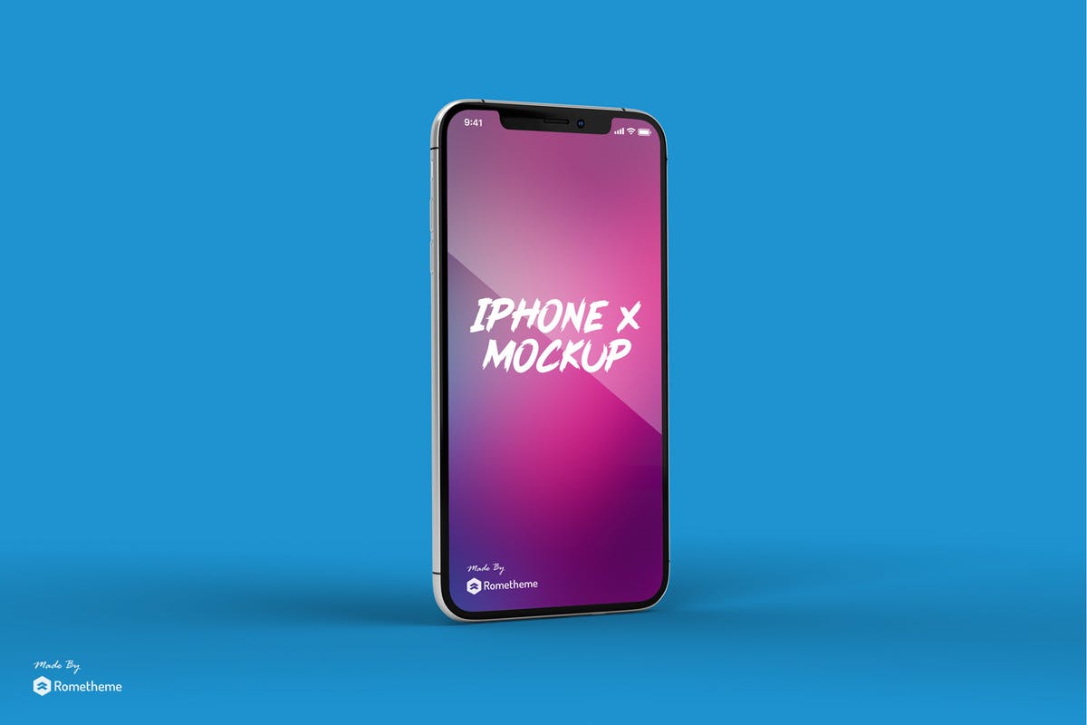 Iphone X设备ui展示设计样机iphone X Mockups Vol 1 素材库