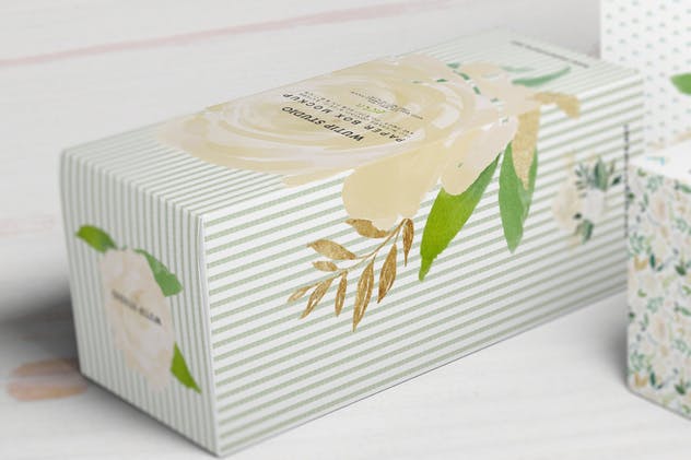 包装外观设计演示包装纸盒样机V4 Paper Box Mockup 04插图(7)