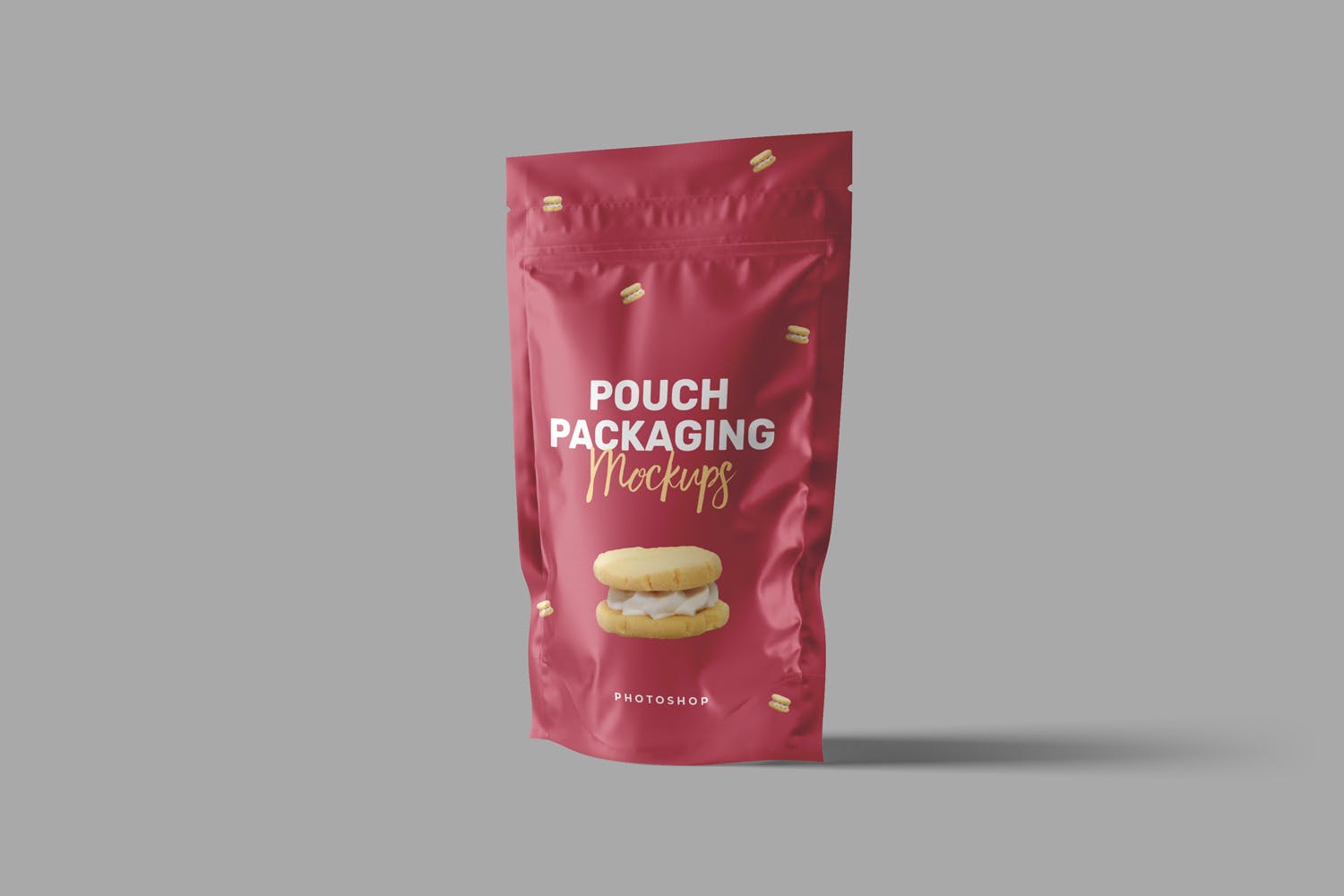 食品自封袋包装设计样机模板 Pouch Packaging Mockups插图(1)
