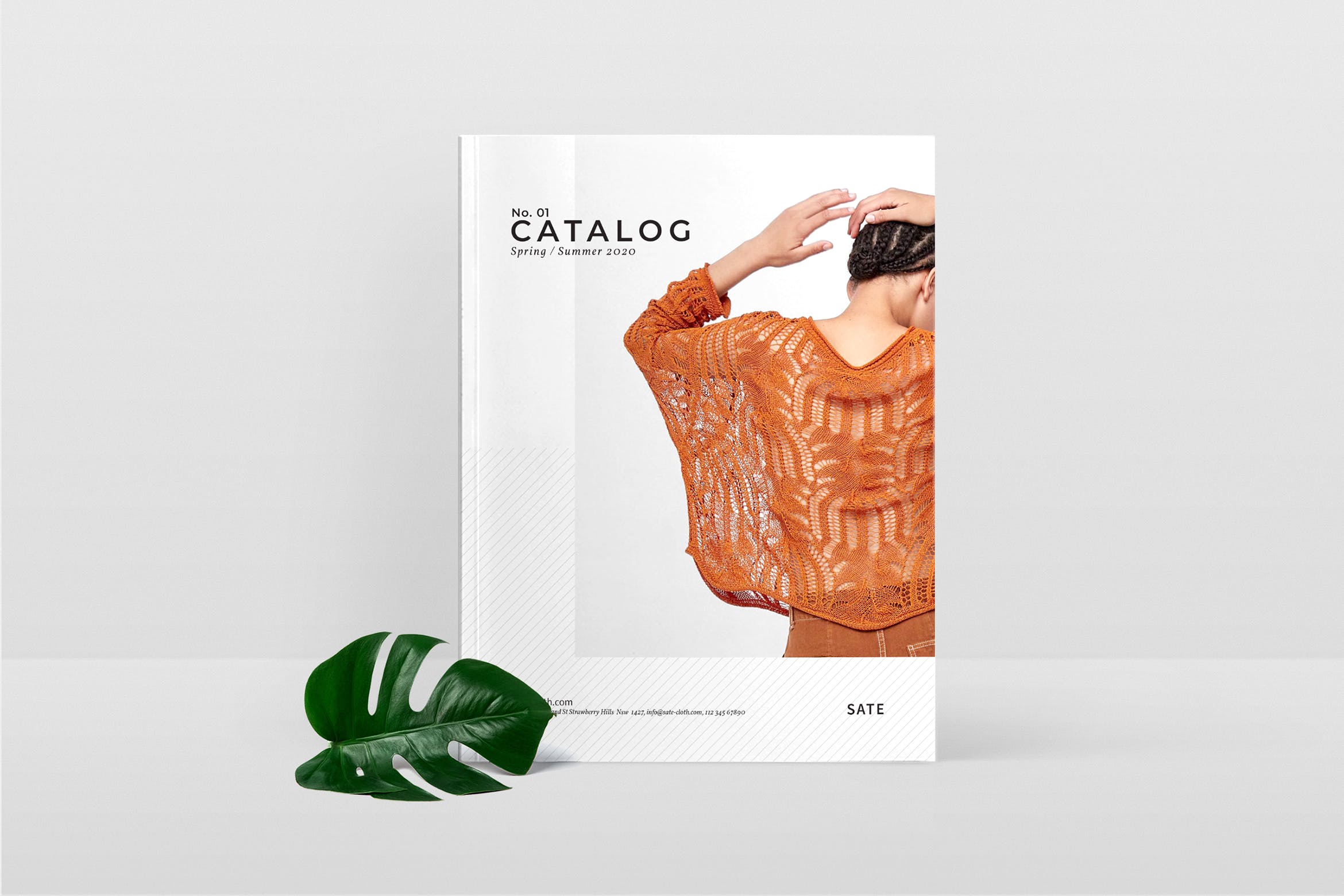 时装杂志/时装款式产品目录设计模板 SATE – Catalog插图