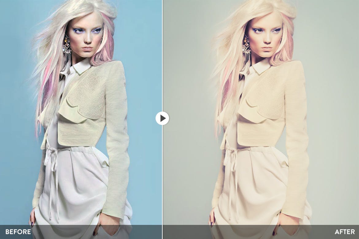 20款柔和梦幻色调照片后期处理PS预设工具 Pastel Colors – 20 Photoshop Presets插图(6)