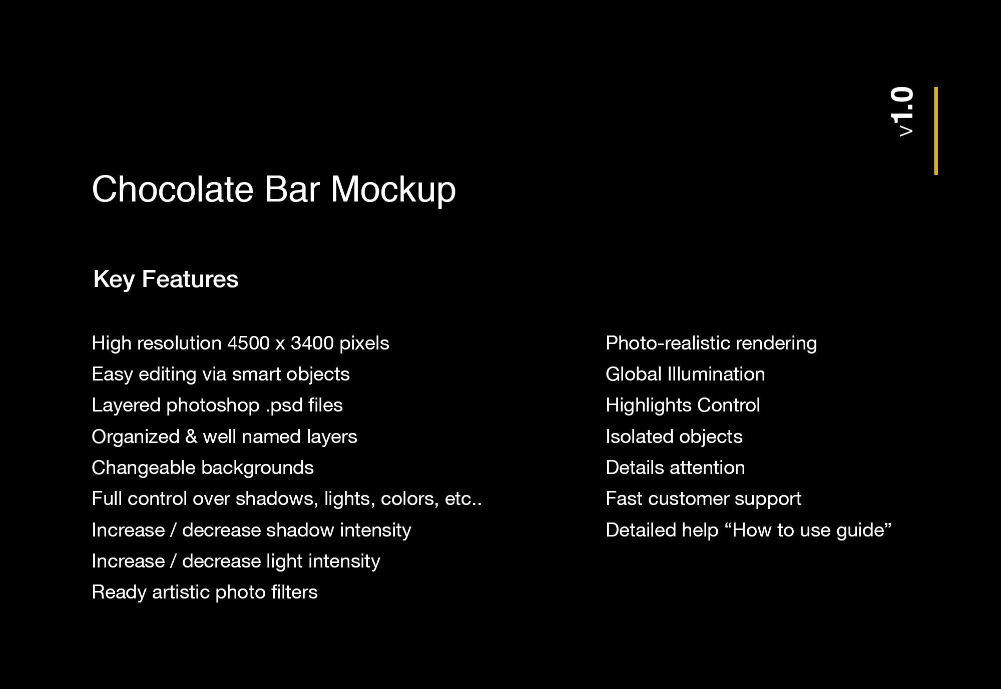 高级巧克力棒食品包装设计效果PSD样机 Premium Chocolate Bar Mockup插图(1)