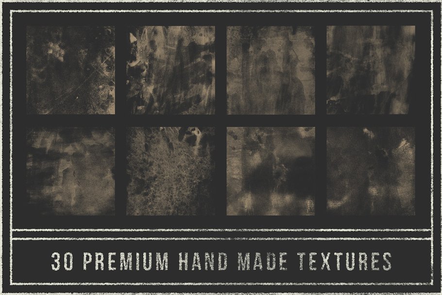 细微噪点旧式印刷纯手工纹理合集 Subtle Distress Texture Pack插图(2)
