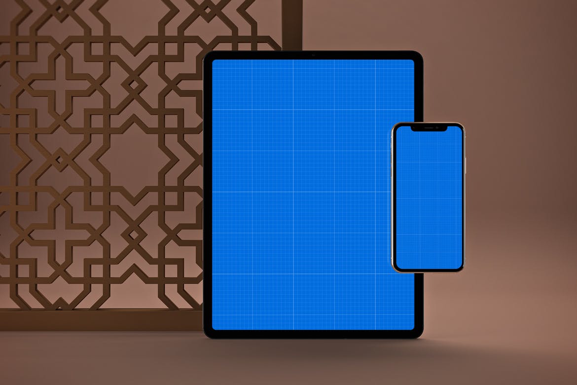 阿拉伯文APP应用iPhone XS和iPad Pro样机模板 Arabic iPhone XS & iPad Pro插图(9)
