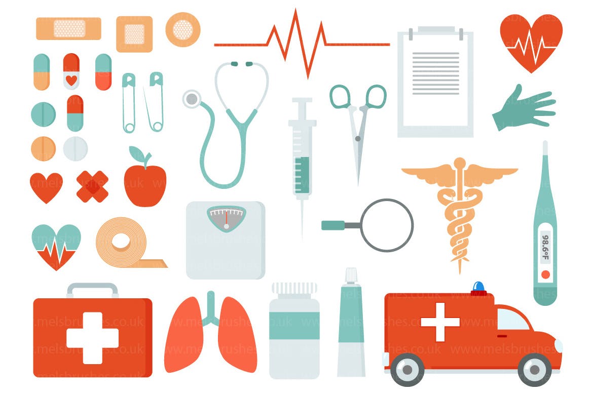 自然&医疗主题设计免费剪贴画素材 Science & Medical Clipart Graphics插图(1)
