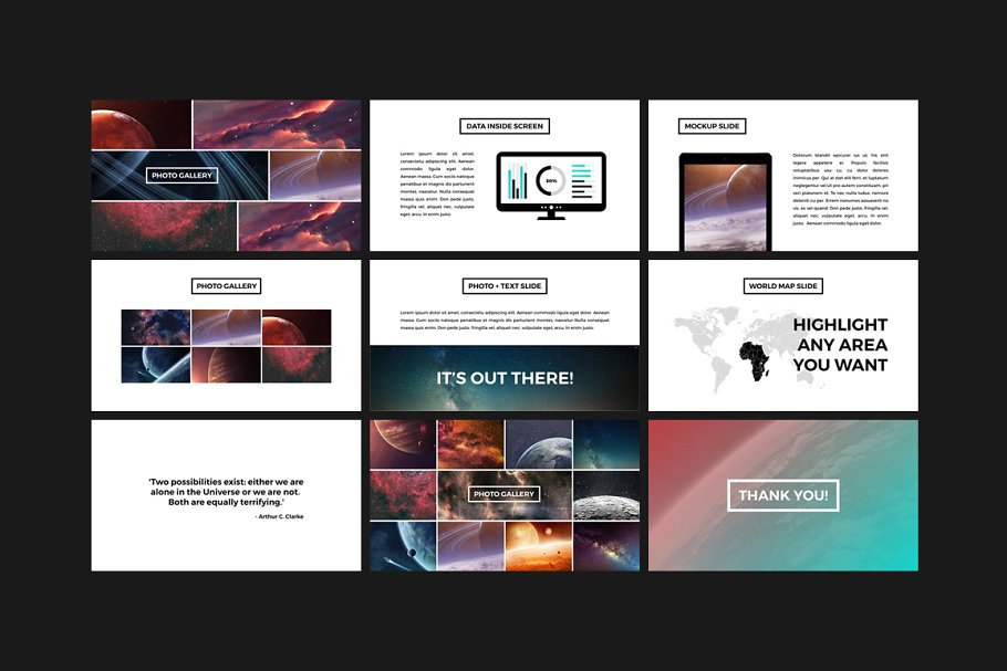 适合大量照片演示的创意 PPT 幻灯片模板 Neptune – Creative Presentation插图(6)