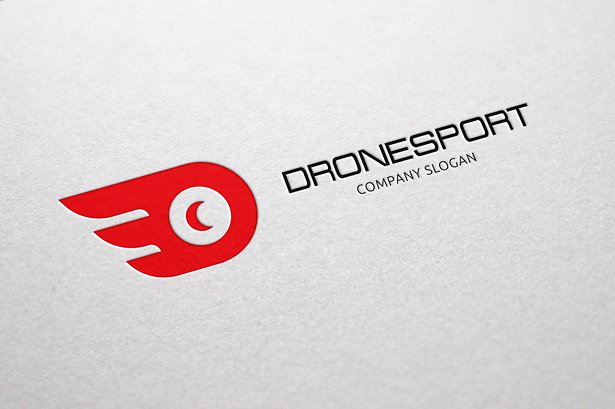 运动主题Logo模板 Drone Sport插图