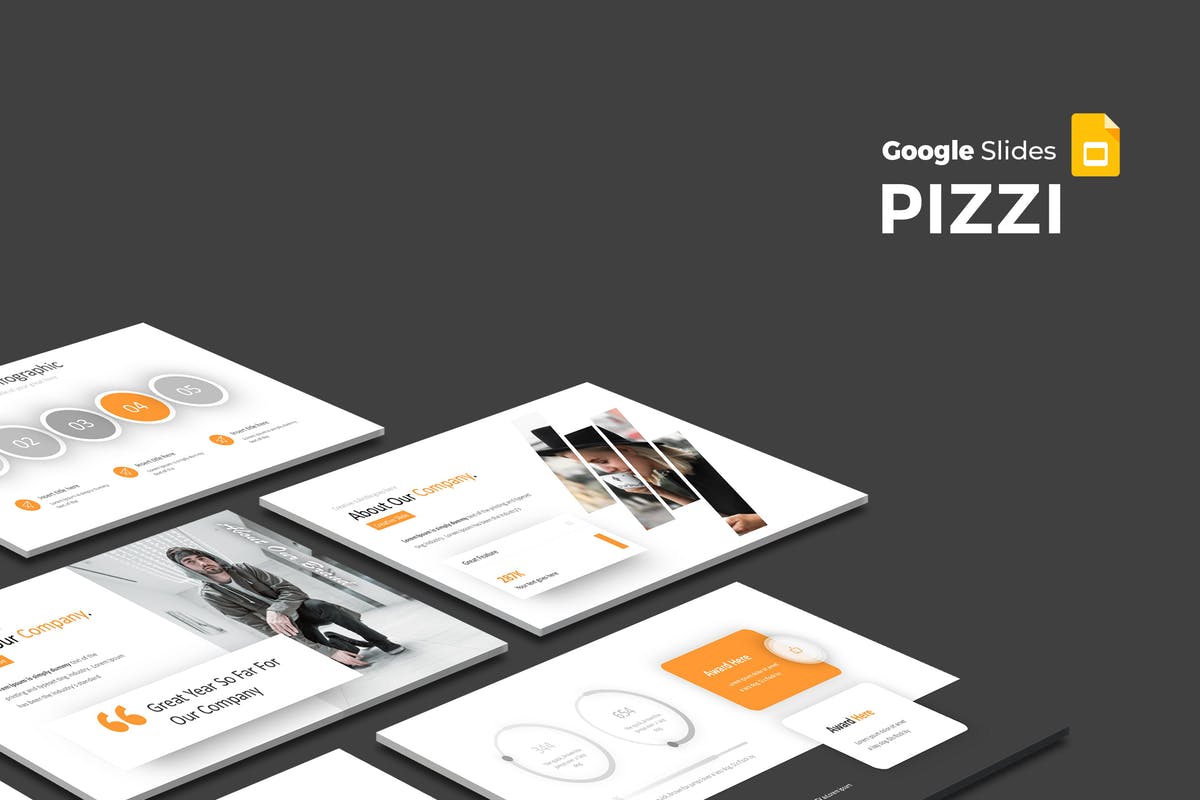 企业商务用途Google幻灯片模板 Pizzi – Google Slides Template插图