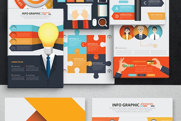 25页商业项目启动信息图表设计模板 Business Start Up Infographic Design 25 Pages插图(2)