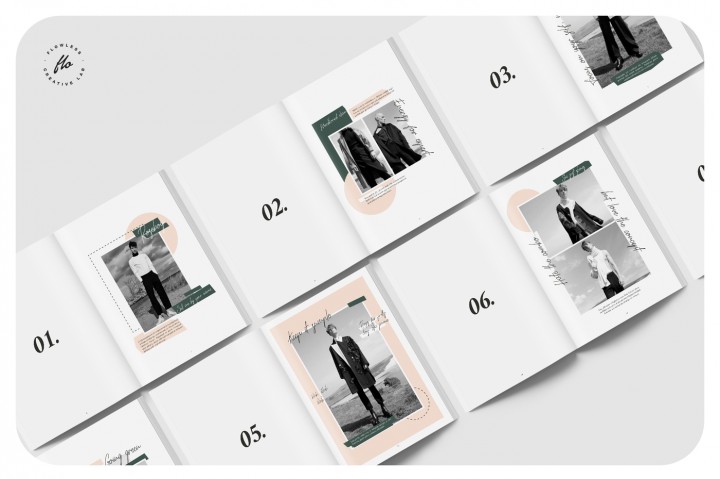 20页时尚、极简的摄影类杂志模板下载[indd]插图(6)