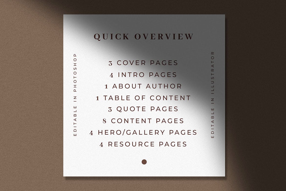 现代极简设计风格电子书设计模板 Modern eBook Templates插图(2)