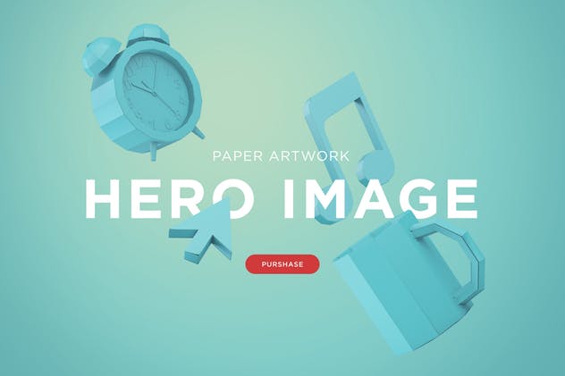 3D立体手工剪纸艺术场景样机模板 Paper Craft Scene Creator插图(2)