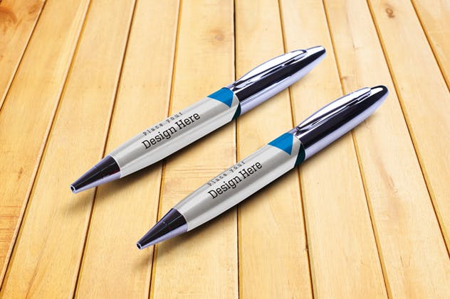 钢笔签字笔文具包装外光样机v4 Pen Box Mock Up V.4插图(7)
