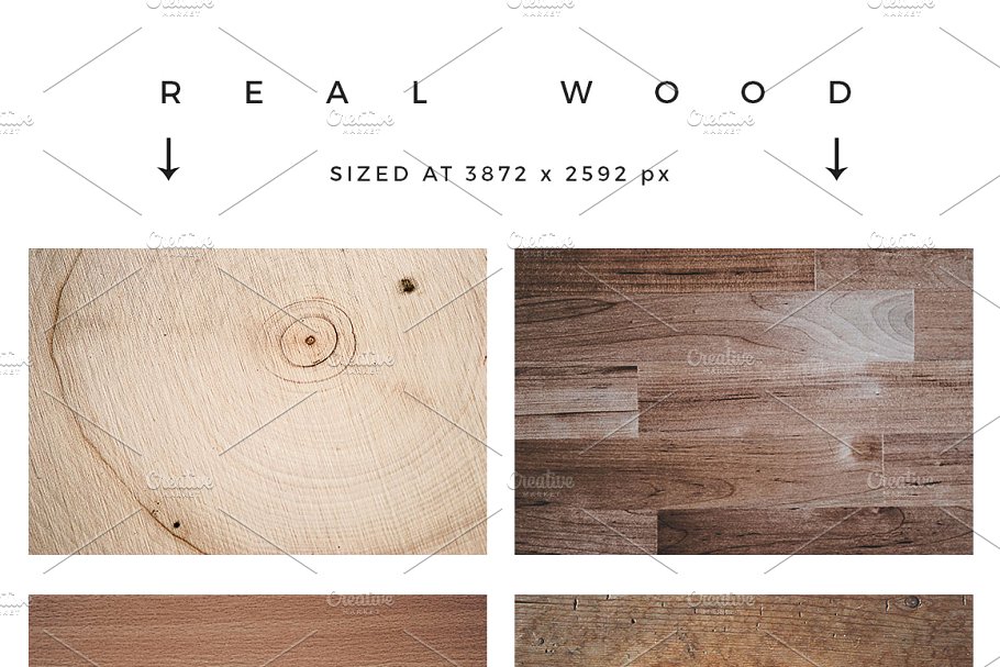 真实木材切割纹理素材合集 Real Wood Textures插图(1)