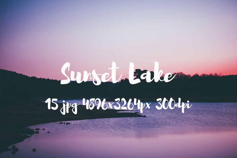 日落湖水高清照片素材 Sunset Lake photo pack插图(13)