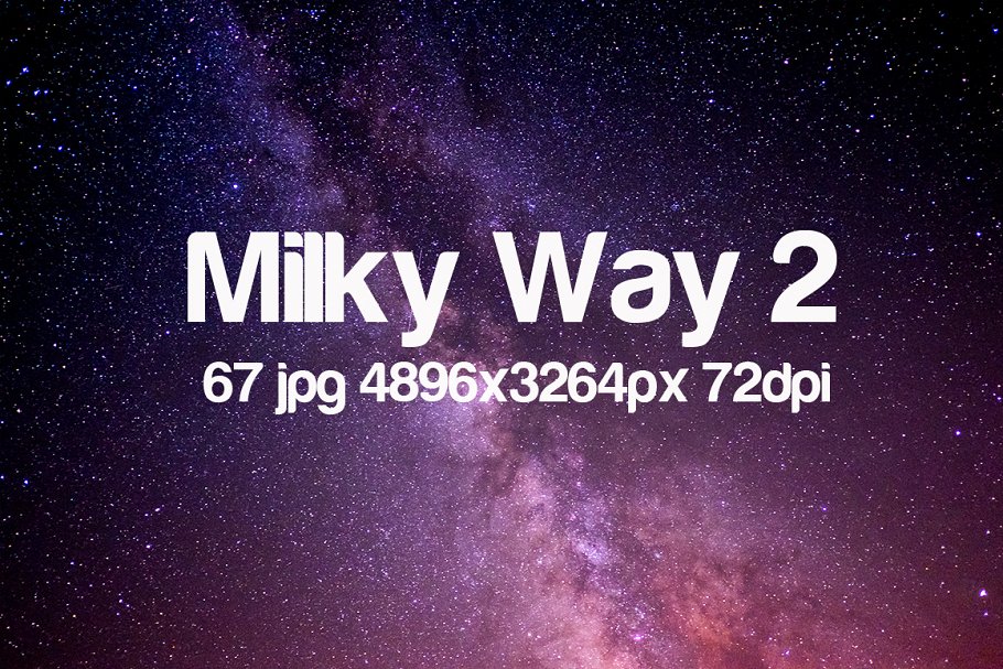 超高清极光星空背景素材 Milky Way photo pack 2插图(8)