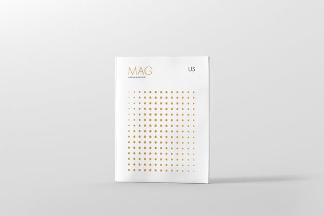高级时尚杂志样机模板 Magazine Mockup – US Letter 8.5×11 inch插图(1)