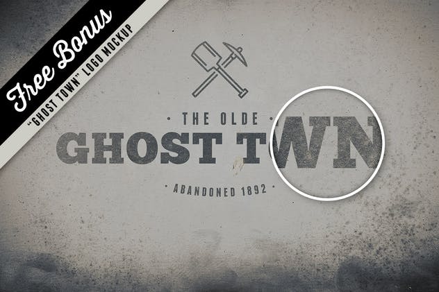 鬼城古老粗糙纹理合集Vol.1 Ghost Town Grunge Texture Pack Volume 1插图(4)