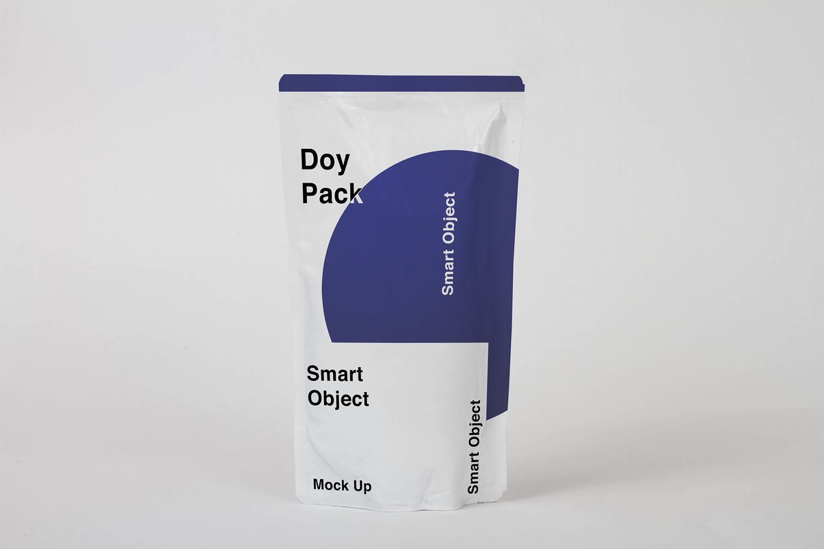 食品包装设计样机模板 Doy Pack Bag Mock Up插图