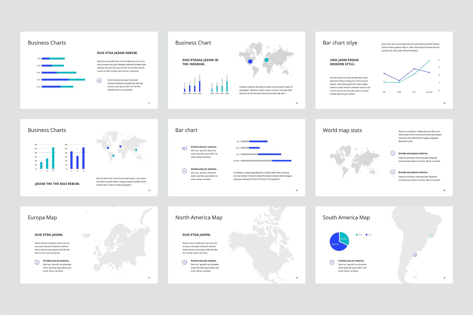 互联网初创企业适用的谷歌幻灯片模板 ARONA  Google Slides Template +Bonus插图(11)