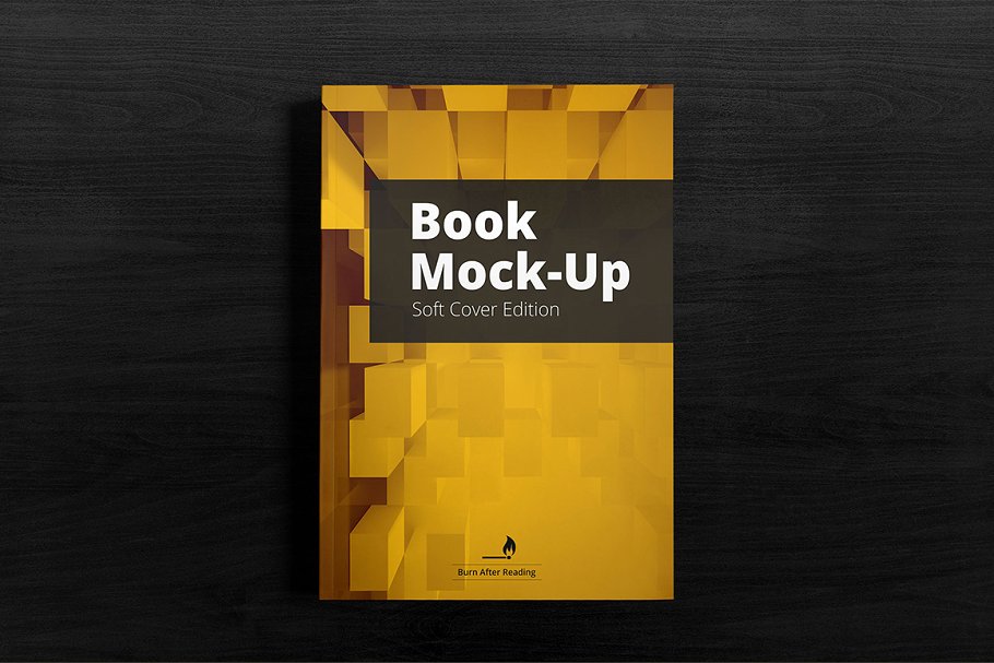 软封装图书样机模板 Book Mock-Up / Soft Cover Edition插图(2)