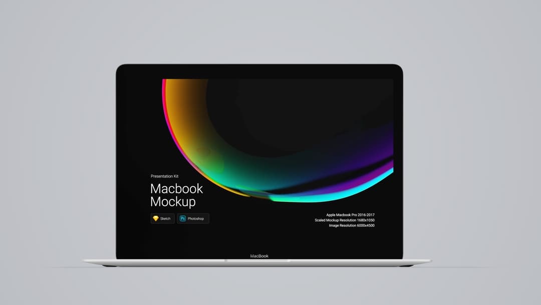 超级主流桌面&移动设备样机系列：Macbook & Macbook Pro 笔记本样机&场景 [兼容PS,Sketch;共4GB]插图(5)