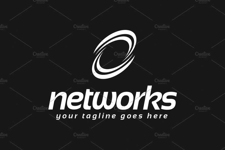 新兴互连网企业Logo模板 Networks Logo Template插图(4)