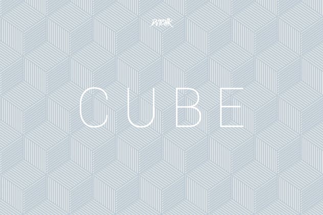 立方体-无缝几何背景（第05卷） Cube| Seamless Geometric Backgrounds | Vol. 05插图(3)