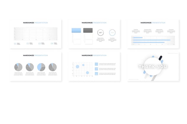 企业商务风格多用途Google Slides幻灯片模板 Maroonize – Google Slides Template插图(3)