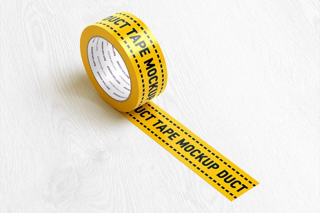 管道胶带印花印刷图案样机模板 Duct Tape Mock-up插图(5)
