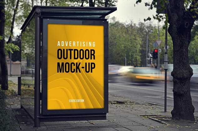 户外巨型广告海报动态样机模板 Animated Outdoor Advertising Mockups插图(8)