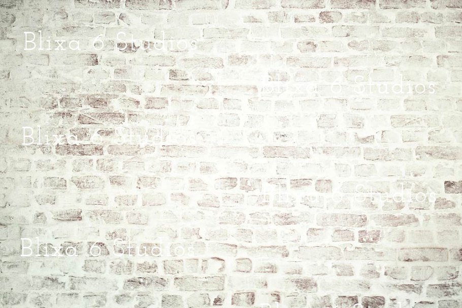 粉刷砖墙背景 Whitewashed Brick Wall Backgrounds插图(2)