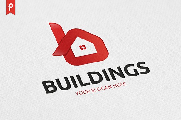 建筑房子主题Logo模板 Buildings Logo插图
