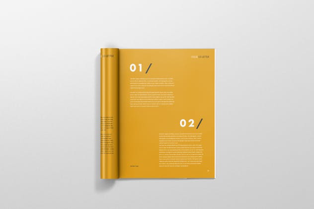 高级时尚杂志样机模板 Magazine Mockup – US Letter 8.5×11 inch插图(10)