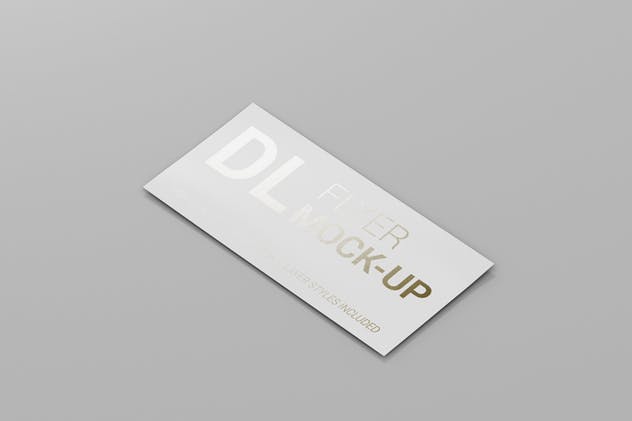 DL广告品牌传单样机模板 Flyer DL Mock-Ups插图(6)