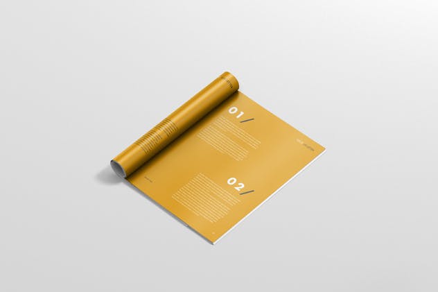 高级时尚杂志样机模板 Magazine Mockup – US Letter 8.5×11 inch插图(8)