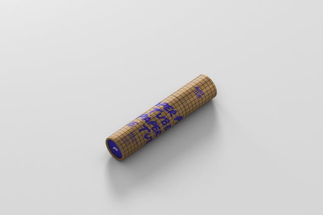 中小尺寸纸筒包装样机 Paper Tube Mockup – Slim Medium Size插图(12)