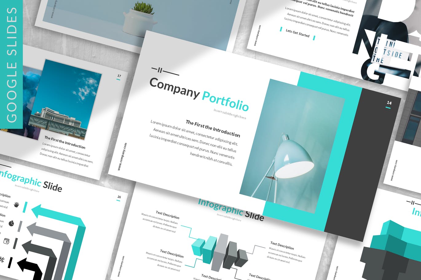 企业商务主题谷歌幻灯片设计模板[PPTX] Serdana – Business Google Slides Template插图