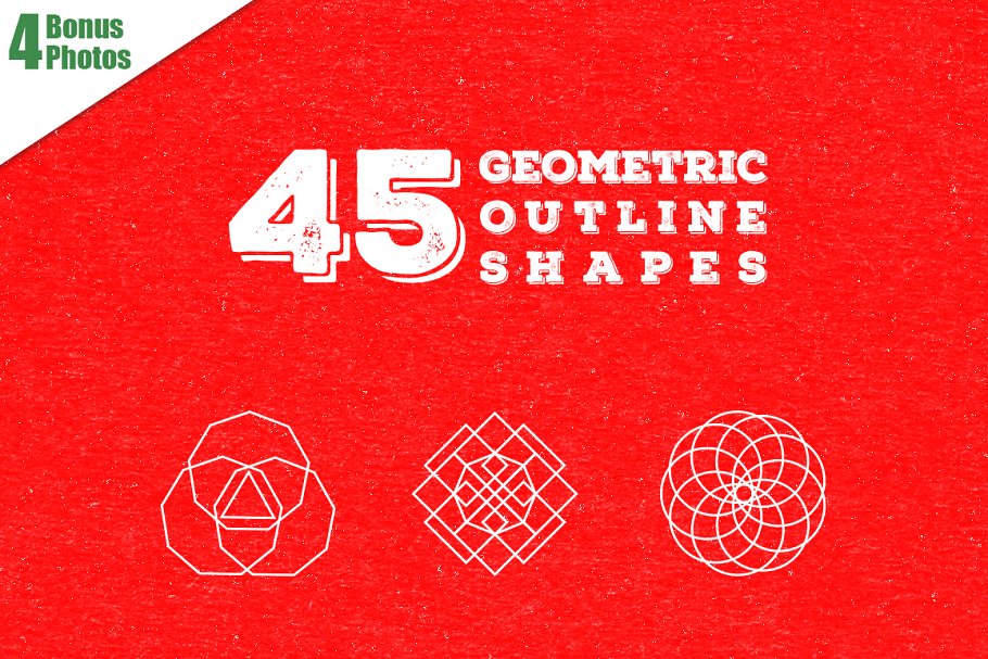 45独特的几何形状适量图 45 Geometric Shapes插图